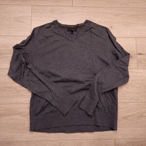 Banana Republic V-Neck Sweater, Cotton/Nylon/Viscose Blend